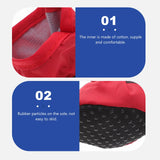 Toddmomy 12Pcs Dog Shoes Anti-Slip Sole Dog Boots & Paw Protector for Small Medium Pet Rainy Days Outdoor Use Keeps Paws Dry Warm
