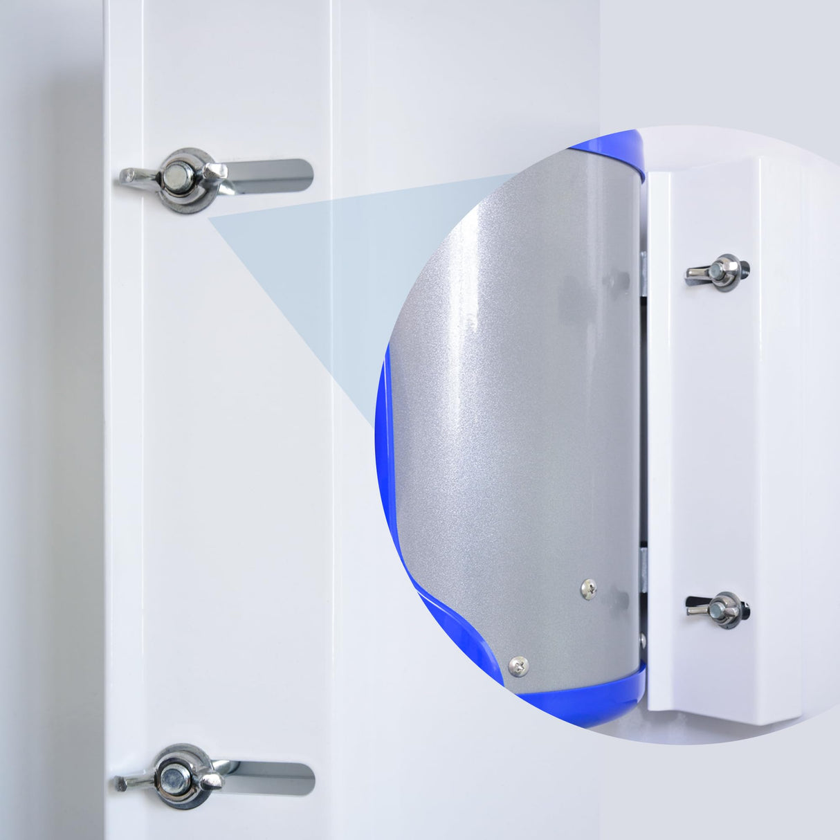 SHELANDY Pet Dryer Wall Mount with Hose Holder | Iron Hanger and Bracket Compatible to Dry Wall