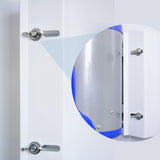 SHELANDY Pet Dryer Wall Mount with Hose Holder | Iron Hanger and Bracket Compatible to Dry Wall