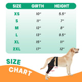 Dog Rear Leg Sleeve to Prevent Licking - Comfortable Recovery Sleeve for Back Hind Leg, Wound Recovery After Surgery for Torn ACL/CCL TPLO, Cone Alternative,Upgraded Threaded Opening (Black)