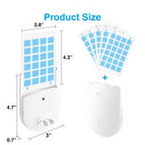 BUGXX Bug Zapper Fruit Fly Traps for Indoors Mosquito Repellent gnat Traps for House Indoor Moth Traps gnat Trap Fungus gpest Control gnat Killer Indoor Plug in Bug Catcher Indoor