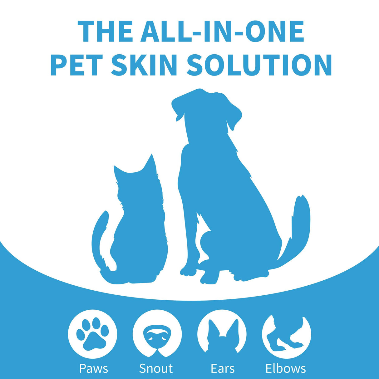 Mooncat Cat Paw Balm – Cat-Specific Paw & Nose Moisturizer for Dry Cracked Pads, Fast Absorbing Lick Safe Natural Botanical Care, Non Greasy Fragrance Free Protection & Repair - 2oz (60ml)