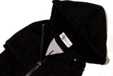 Ellie Dog Wear Zip Up Adventure Dog Hoodie with Hook & Loop Pockets and Adjustable Drawstring Hood - XXS to XXL - Multiple Colors - Comfortable & Versatile Dog Hoodies (Black, XXS)