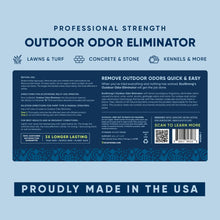 Load image into Gallery viewer, Eco Strong Outdoor Odor Eliminator | Outside Dog Urine Enzyme Cleaner – Powerful Pet, Cat, Animal Scent Deodorizer | Professional Strength for Yard, Turf, Kennels, Patios, Decks (Gallon with Sprayer)
