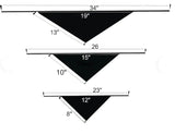 Personalized Dog Bandana Embroidered Name Custom Neckwear Dog Scarf Triangle Bibs Kerchief Pet Costume Accessories for Small Medium Large Dogs Pets Birthday Gift