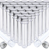 HNYYZL Bestsupplier 30 Pack Science Party Test Tubes 45 ml 25x140mm,Clear Plastic Test Tubes Gumball Candy Tubes, Bath Salt Vials Christmas Birthday Gifts