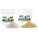 Exotic Nutrition Sugar Glider Vitamin Combo Pack - Powder Multivitamin & Powder Calcium Supplement for Pet Sugar Gliders