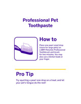 petsmile Professional Pet Toothbrush - Patented 45 Degree Cat & Dog Toothbrush for Small & Large Animals - Pet Accessories for Dental Care - VOHC Approved Teeth Cleaning - Dog Toothpaste Not Included