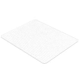 HOMEK Office Chair Mat for Low Pile Carpet, 48” x 36” Transparent Office Desk Chair Mat for Carpeted Floors, Studded Carpet Floors Protector Mat for Home & Offices