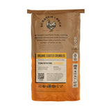 Scratch and Peck Feeds Whole Grain Starter Crumbles Chicken and Duck Feed - 25 lbs Bag - Corn-Free and Soy-Free - 20.5% Protein, Certified Organic and Non-GMO Project Verified Chicken Food