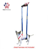 GINGERLEAD Dog Support Sling Harness, X-Small Fits Little Pets Under 25 lbs or Dachshunds with IVDD, Spinal Disc Disease, or Back Injuries. Assist Old or Recovering Pets. Chest Harness NOT Included.