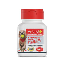 Load image into Gallery viewer, Antinol Plus, Mobility, Hip, and Joint Supplement for Dogs, Green-Lipped Mussels and Krill Oil - Dog Joint Supplement, Better and Faster Than Glucosamine and Chondroitin, 60 Soft Gels

