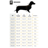 Hurtta Rain Blocker, Dog Raincoat, Raven, 26 in