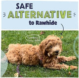 Pawstruck Natural 1–4" Bully Stick Bites for Small Dogs and Puppies – Single Ingredient, Digestible, Rawhide-Free, High-Protein Chew Treat Bones – 8 oz Bag – Packaging May Vary