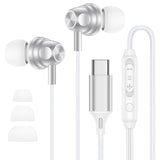 Wired Earbuds for iPhone 17e/17/17 Pro/17 Pro Max/16e/16/16 Plus/16 Pro Max/15 Plus/15 Pro/15 ProMax Ear Buds USB C Wired Headphones Type C Earphone with Microphone, Volume Control, Noise Canceling