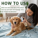 Wanciment NUVON Postbiotic Spray - Anti Itch Spray for Dogs & Cats - Helps Alleviate Sensitive Skin, Scratching, and Licking of Coat - 3.38 fl oz (1)