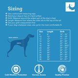 RC Pet Products Tundra Fleece Dog Coat, Cold Weather Dog Jacket, Size 16, Dark Grey/Goji Berry