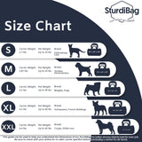 SturdiBag XL Pet Travel Carrier: Flexible Height for Cat and Dog Soft Sided with Safety Clips and Seatbelt Straps | Smoke, 20" x 16" x 12" (PN: SB3-PRO-SM)