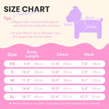 AXIIJGL 2 Pack Dog Pajamas Small Sized Dog Fleece Pajamas Cute Fleece Sweater Doggy Sweater Love Pattern Onesies for Pjs Small Valentines Clothes
