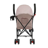 Foldable Pet Stroller for Small Medium Dogs & Cats up to 22 lbs, Lightweight Travel Buggy with Safety Leash, Cup Holder, Breathable Mesh & Quick Fold Wheels