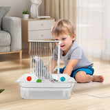 WQY GroceryShop Parrot Bathtub Indoor Automatic Bath Shower with 180 ° Circulating Faucet Contains USB and Power Plug for Medium Birds African Grey Amazon Conure Parakeet Cockatiel Lovebird