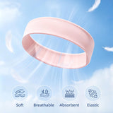 Fishinsea 10 Pack Headbands for Women, Elastic Non-Slip Hair Bands Hair Warp for Sports Daily Workout Yoga Running