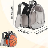 Guinea Pig Backpack, Space Capsule Bubble Window Small Animal Backpack for Guinea Pig, Bird Bunny Rabbit