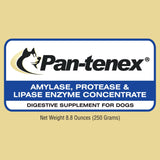 Pan-tenex | 10x Digestive Enzymes for Dogs - 8.8 Ounces (250 Grams)