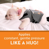 ThunderShirt for Dogs, Large, Heather Gray Classic - Dog Anxiety Relief Calming Vest