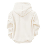 Hoodie with Pet Pouch Hooded Dog Pouch Sweatshirts Pet Carrier Pullover Animal Holder Long Sleeve Pullovers with Hood Solid Color Winter Warm Flannel Hoodies Cute Oversized Fleece Sweatshirt Beige,XL