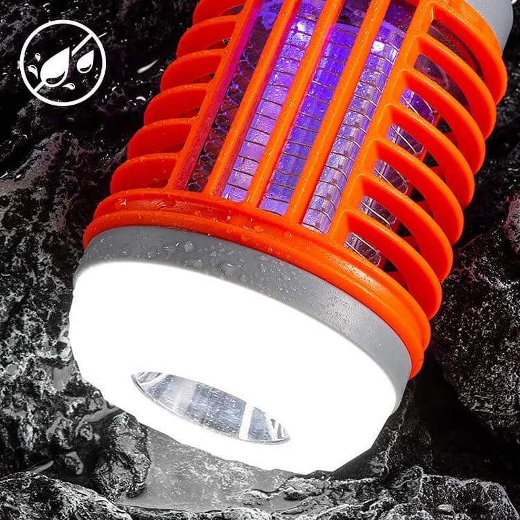 Zaptek Mosquitoes Zapper 2023 Multifunctional Solar Anti-Mosquito Light, ElectriZap Buzz Blast Pro Mosquitoes Zapper, USB Charing and Solar, Great for Outdoor and Indoor (Blue)
