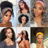 Kachanaa 8 Packs Large Wide Headbands for Women's Hair,Non Slip Soft African Bandeau Hair Bands Makeup Yoga Workout Running Sweat Hair Wraps Fashion Hair Accessories for Black Women