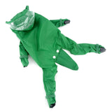 PAIDEFUL Small Dog Full Body Coverage Raincoat Solid Four-Leg Onesie Rain Jacket Waterproof Hoodie Puppy Clothes Button Lightweight Cats Costume, Green, XXL