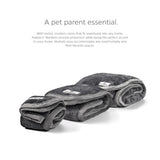 Pet Parents Pawtect Premium Waterproof Cat & Dog Blanket with WickQuick & Sherpup Technology, Puppy & Cat Blanket, Slate 32x40
