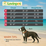 LovinPet Dog Recovery Suit for Large Medium Dogs Pet Pajamas Anti Licking Bodysuit for Abdominal Wound After Surgery for Shedding Skin Disease,Effectively Help,Duck,Blue,XXL