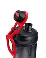 VOLTRX Shaker Bottle, Gallium USB C Rechargeable Electric Protein Shake Mixer, Shaker Cups for Protein Shakes and Meal Replacement Shakes, BPA Free, Made with Tritan, 24oz, Red