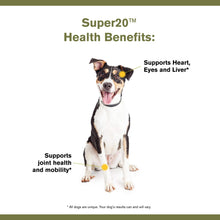 Load image into Gallery viewer, Badlands Ranch - Super20 Canine Supplement Organic Ingredients Multi-Benefit Supplement, Ashwagandha, Help w/Canine Well-Being, Heart, Joint, Vision, Antioxidant Support by Katherine Heigl (30 scoops)
