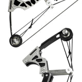 Archery Bow Set Compound Bow Stainless Steel Training Bow Outdoor Sports Hunting Cool Stuff Professional Competition