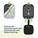 VEYOFLY Flying Insect Trap Refill- Plug in Bug Catcher Indoor Refills, Indoor Fly Trap, Indoor Fly Trap,Trap for Mosquitos, Bugs, Insects, Gnats, Moth and Fruit Flies -Plug in Refill (Pack of 5)