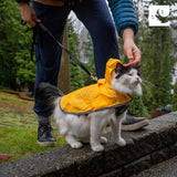 RC Pets Packable Rain Poncho | Lightweight Waterproof Dog Raincoat | Portable & Adjustable Fit | Size XXL, Sunshine