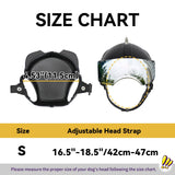 PETLESO Small Dog Helmet, Pet Motorcycle Helmet with Ear Holes, Adjustable Pet Safety Hat with Flip-Up Silver Visor, Small-Medium Puppy Heads Protection, Spiked
