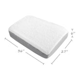 Dog Bed Covers Replacement Washable (Cover Only), Waterproof Warm Dog Mattress Cover Plush Dog Bed Cover-Easy to Remove, Plush Dog Pillow Cover, Soft and Comfortable Puppy Pet Bed Cover