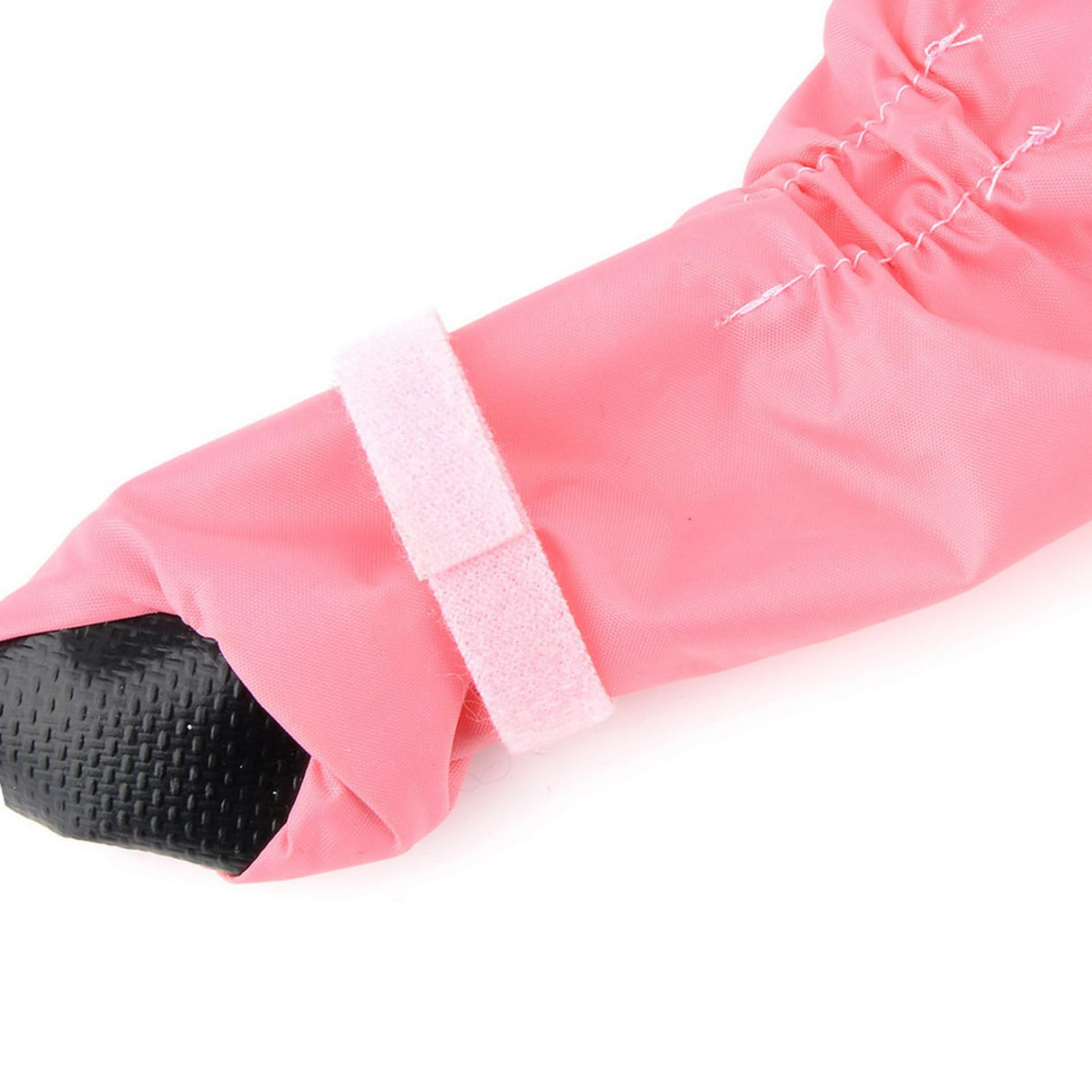 Zunea Waterproof Dog Raincoat with Hood for Small Dogs Rain Poncho Jumpsuit with Rain Boots Puppy Hooded Slicker Rainwear Four-Legged Pet Rain Jacket for Walking Pink M