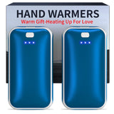 Hand Warmers Rechargeable, 2 Pack 4000mAh Electric Handwarmer, Portable Pocket Heater Handwarmers, Gifts for Men, Women, Christmas, Outdoor, Indoor, Golf, Camping, Hunting Accessories