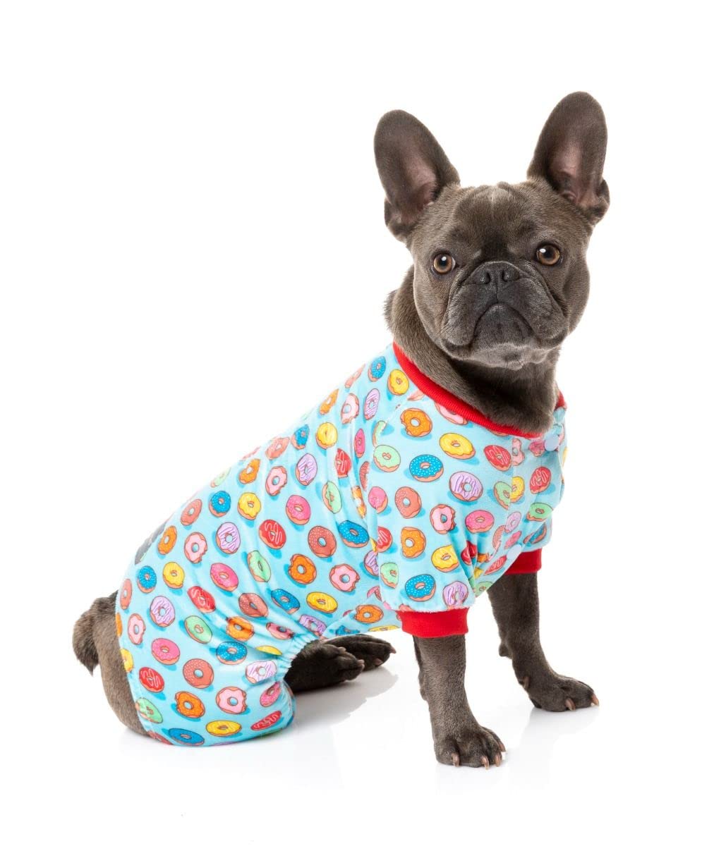 FuzzYard You Drive Me Glazy Donut Dog Pajamas (Size 2)