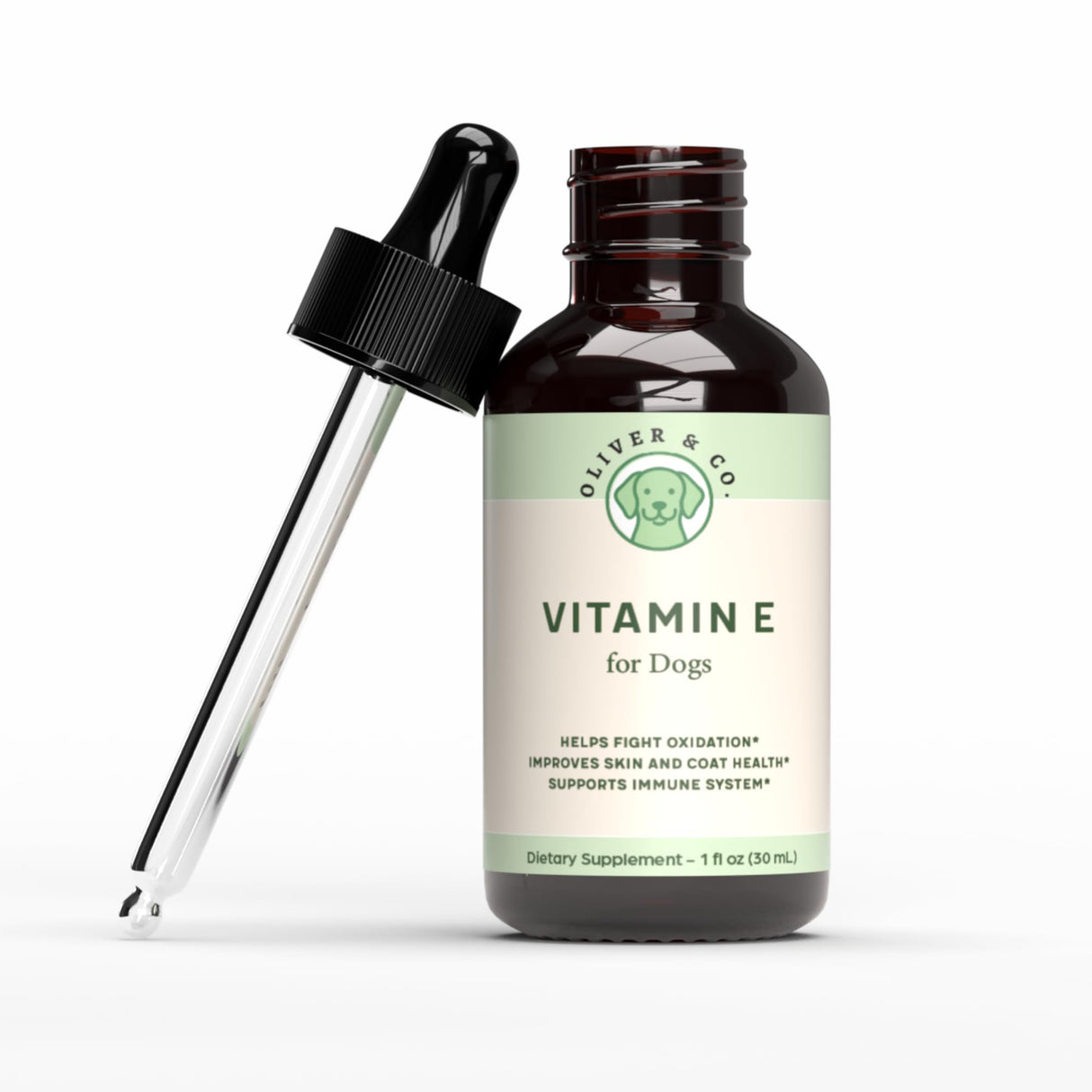 Vitamin E for Dogs - Vitamin E Oil for Dogs - Supports Healthy Skin, Coat, Joints - Supports a Healthy Immune System, Kidney Function - Dog Immune Support - 1 fl oz