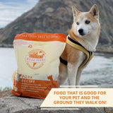 Steve's Real Food Freeze-Dried Raw Nuggets - Pork Recipe - Raw Pet Food for Dogs and Cats - 20 oz