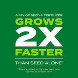 Scotts Turf Builder Rapid Grass Tall Fescue Mix - Combination Grass Seed and Fertilizer for Lawns, Lawn Seed That Grows in Just Weeks, 5.6 lbs.
