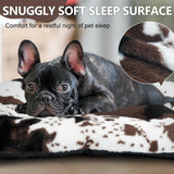 ULIGOTA Crate Pad Soft Dog Bed Mat - Anti Slip Kennel Pad for Large Dogs