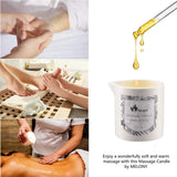 MELONY Massage Candle Oil, Moisturizing, Body Oil Candle, Natural Soybeans, 8.1 oz, Bamboo Orchid